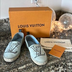Louis Vuitton Denim Espadrille
